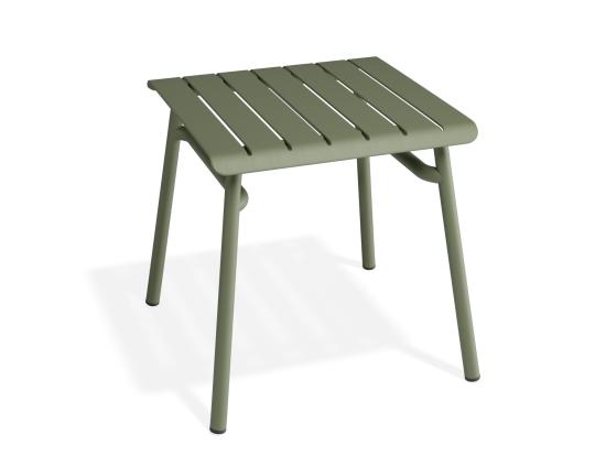 Roku Low Stool Footrest - Outdoor - Eucalyptus Green