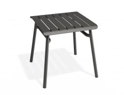 Roku Low Stool Footrest - Outdoor - Charcoal