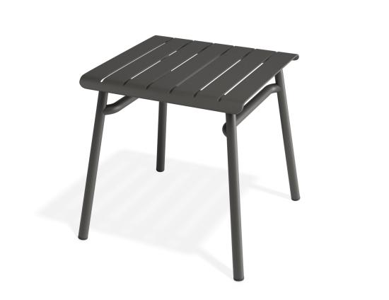 Roku Low Stool Footrest - Outdoor - Charcoal