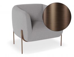Brushed Matt Bronze Legs