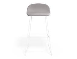 P 4 Pop 75cm Lightgreyfabric Whiteframe