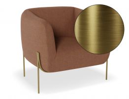 Brushed Matt Gold Legs