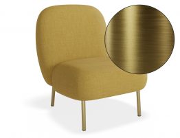 Brushed Matt Gold Legs