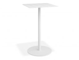 Roku High Bar Table - Outdoor - White