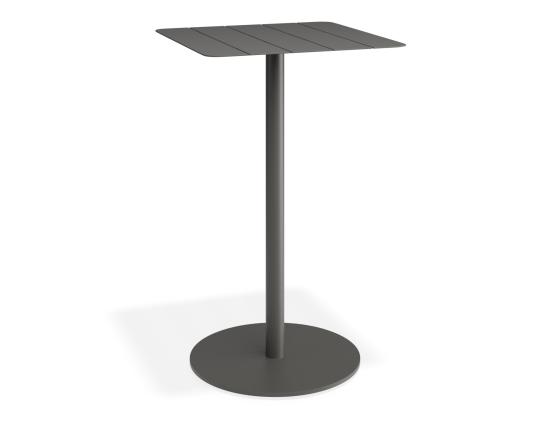 Roku High Bar Table - Outdoor - Charcoal