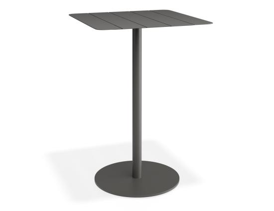Roku High Bar Table - Outdoor - Charcoal