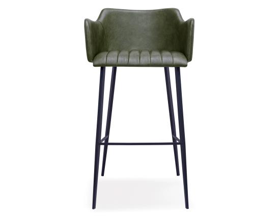 Andorra Bar Stool Vintage Green Seat