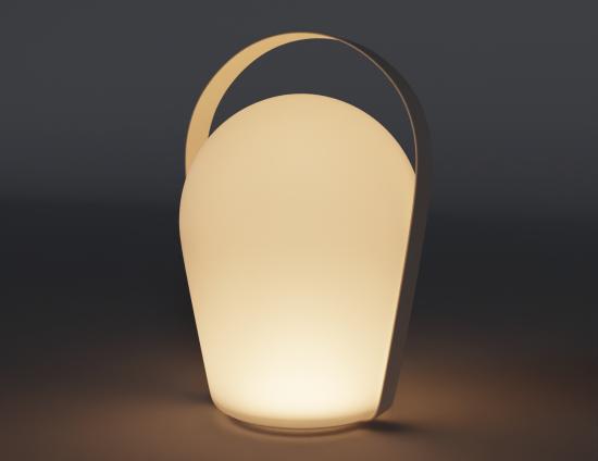 Lume Outdoor Portable Lamp - White
