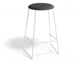 67cm Kitchen Height - Anthracite Fabric Seat