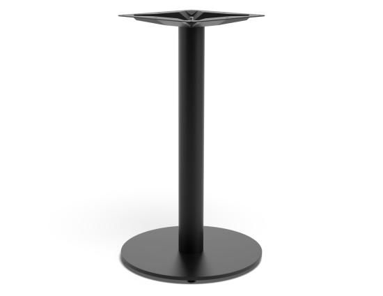 Metz Round Cafe Table Base - Black