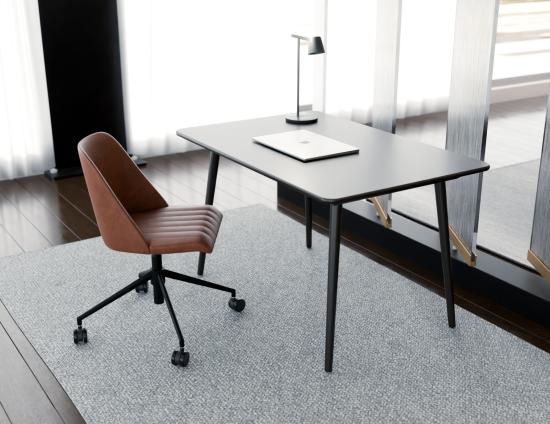 Andorra Office Chair Vintage Tan Seat