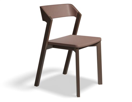 Merano Chair - Upholstered Seat and Back - by TON