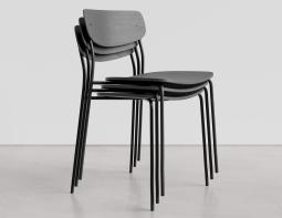 Rylie Chair Stack Black Product 01