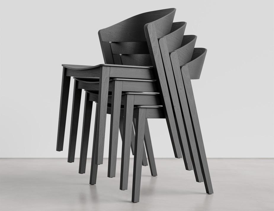 Grayson Chair Stack Black Product 01