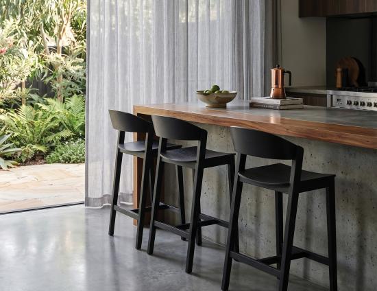 Grayson Bar Stool - Black
