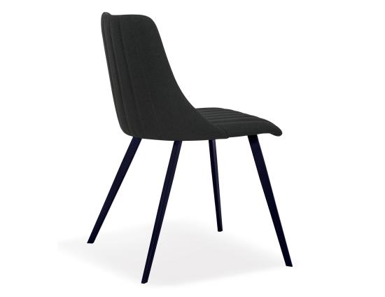 Andorra Dining Chair Storm Grey Fabric	