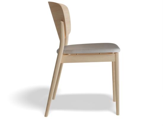 Valencia Chair - Upholstered Seat - by TON