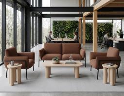 Charlie 2 Seater Terracotta