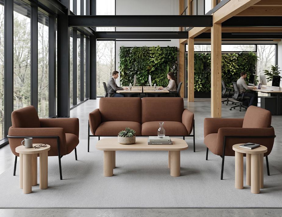 Charlie 2 Seater Terracotta
