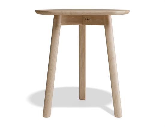 YYY Side Table - Natural Oak - Round 45cm - by TON