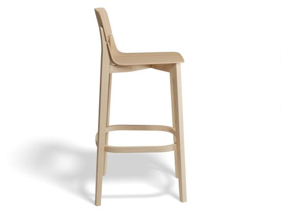 Leaf Stool - Veneer Seat and Back - by TON