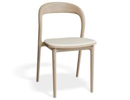 White Vegan Leather Seat Pad