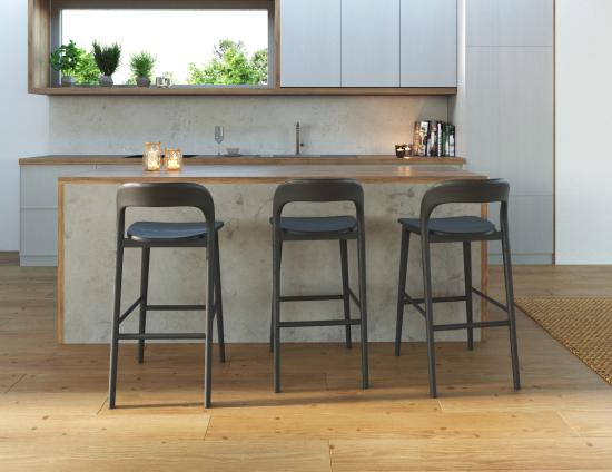 Mia Stool - Black 