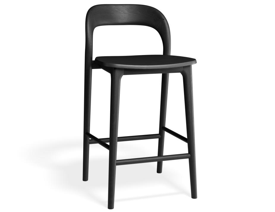 P 1 Miav2 Kitchenstool Black