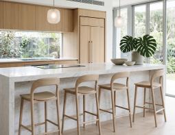 Modern Counter Kitchen Stool In Home