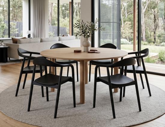 Arki Armchair - Black Ash	