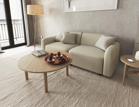 Nordica Coffee Table - Round - Solid Oak - 96Dia