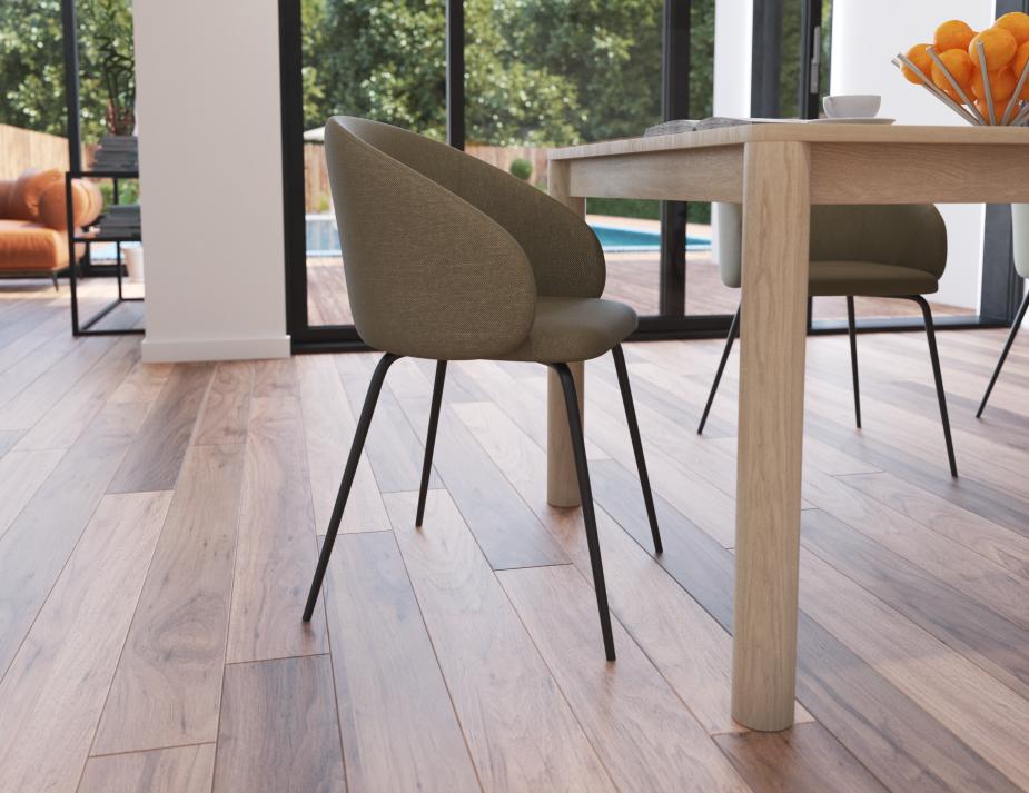 L 8 Henley Chair Forestgreen Black