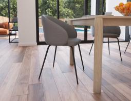L 8 Henley Chair Sohogrey Black