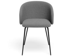 P 4 Henley Chair Metalleg Sohogrey Black