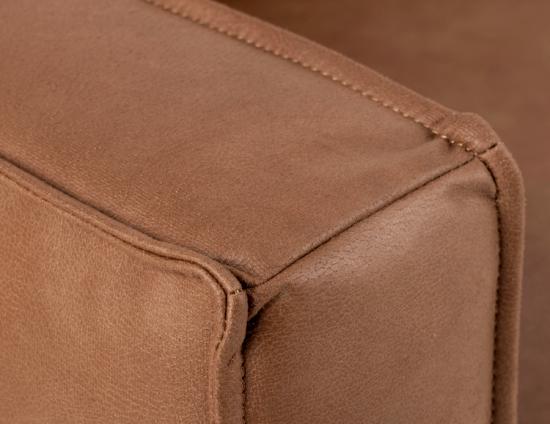 Enzo 3 Seat Sofa - Colorado Tan Leather Mix