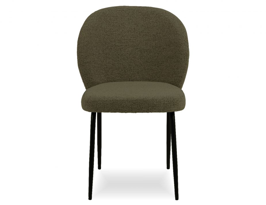 Iris Chair Army Green Front Profile