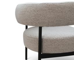 Marlowe Lounge Chair Oyster Grey 06