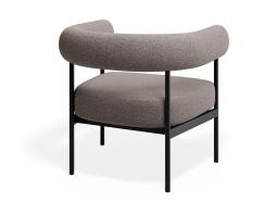 P 2 Marlowe Loungechair Black Oyster
