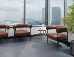 L 1 Marlowe Loungechair Commercial Brandy