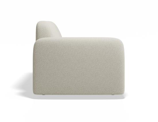 Atticus Modular Sofa Section - Left Arm - Ivory Cream