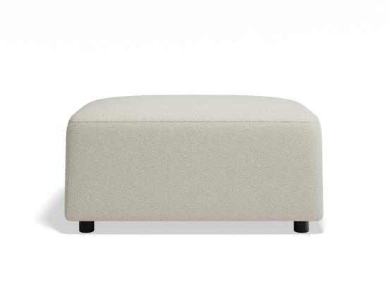Atticus Ottoman - Ivory Cream