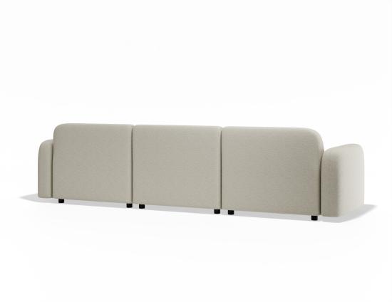 Atticus Modular Sofa - 3 Seater - Ivory Cream