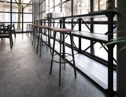 L 3 Atlas Barstool Tan Lifestyle