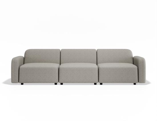 Atticus Modular Sofa - 3 Seater - Oyster Grey