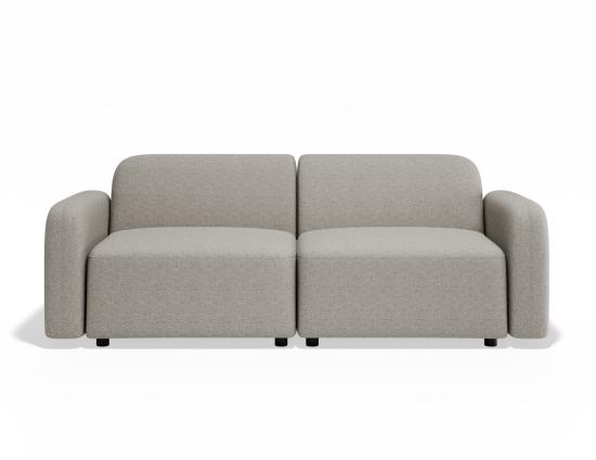 Atticus Modular Sofa - 2 Seater - Oyster Grey