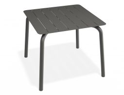 P2 Roku Diningtable 90x90 Charcoal