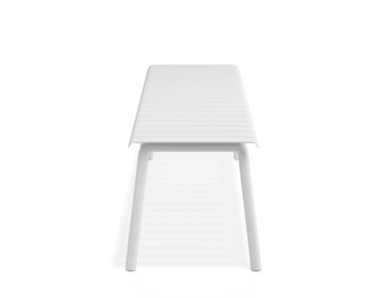 Roku Bench 120cm - Outdoor - White