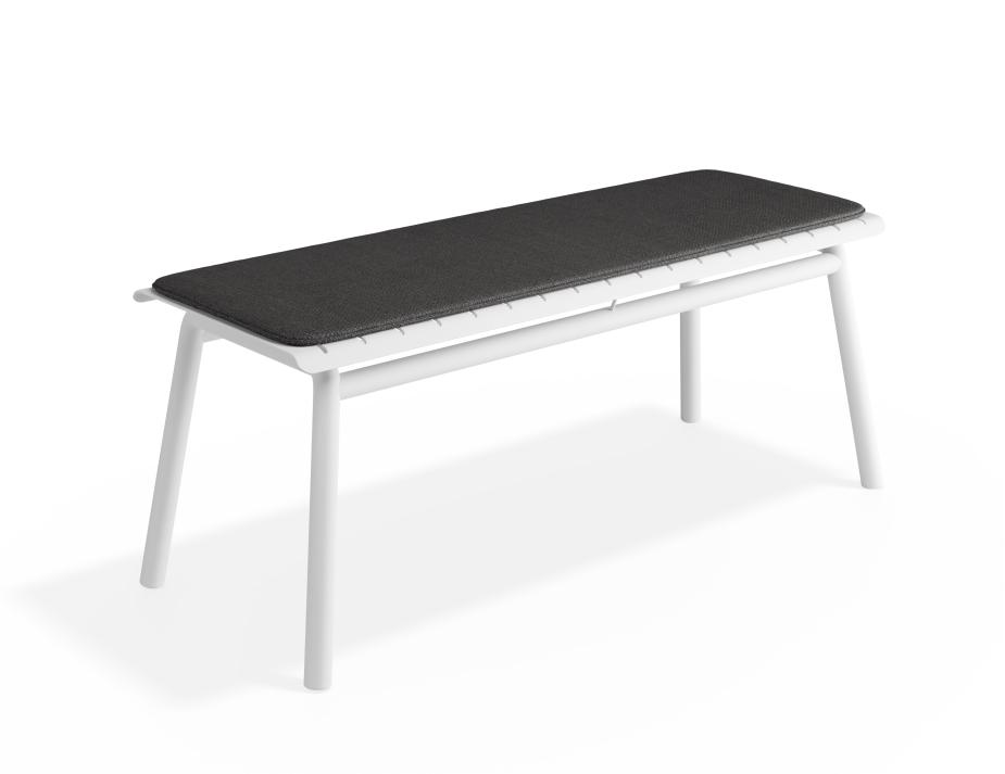 P 1 Roku Bench120 Charcoal White