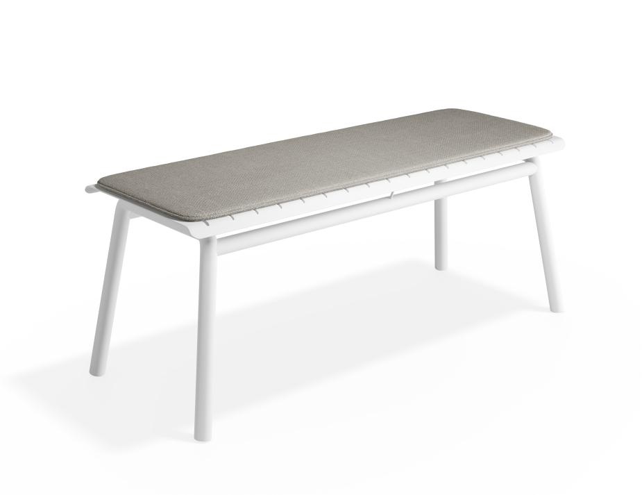 P 1 Roku Bench120 Lightgrey White