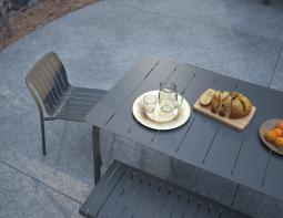 L 3 Roku Diningse120tbenches Charcoal